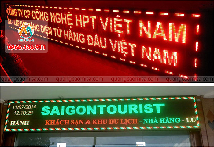 Bảng led, biển quảng cáo LED đẹp | Thành phố Vinh, Nghệ An